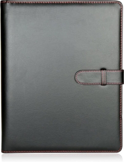 H&S Dokumentenhalter Schwarzer A4 Ringordner Konferenzmappe (1 St)