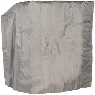 Sonnenpartner Schutzhülle f. 1-Sitzer Strandkorb mittelschwere Ausführung Polyester, taupe 105 x 105 x 158 cm (BxTxH)