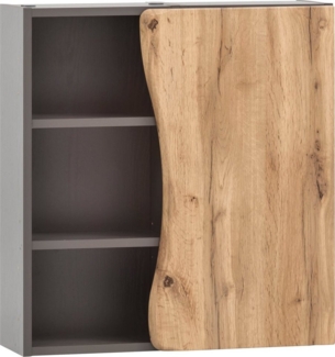 welltime Hängeschrank Stubach Tür mit Baumkante