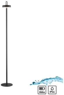 JUST LIGHT Stehlampe AMAG, Dimmfunktion, LED fest integriert, Warmweiß, Akkuleuchte