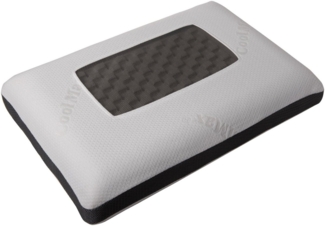 KBT Bettwaren Nackenstützkissen Formio Coolmax, Füllung: Mit Füllung, Bezug: 70% Polyester, 30% Polyester COOLMAX®, Bauchschläfer, Rückenschläfer, Seitenschläfer, Kissen 60x40cm