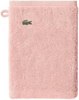 Lacoste Frottier Handtücher Lecroco|Waschhandschuh 15x21 cm| rosepal