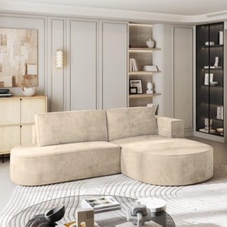 Masseno Ecksofa CORTIO mit Schlaffunktion L-Form, Sofa mit Bettkasten