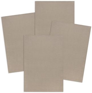 Kracht Geschirrtuch Standard uni, (Set, 4-tlg, 4-teilig), 4er Pack Geschirrtücher (4 Stück), ca. 50 x 70 cm, Halbleinen