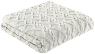 Wohndecke Siera, Kuscheldecke 150x200 cm fürs Wohnzimmer oder Sofa, Delindo Lifestyle