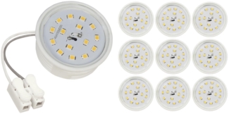 LED-Modul McShine, 5W, 400lm, 230V, 50x23mm, warmweiß, 3000K, 10er-Pack