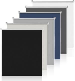 Klemmrollos für Fenster ohne Bohren Plissee Klemmfix Verdunklungsrollo 45x170cm