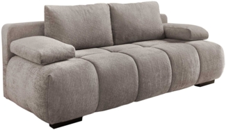 Schlafsofa Ruth / Reno , Polyester , Beige , 0 x 0 x 0 cm