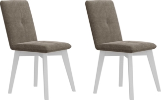 Home affaire 4-Fußstuhl Vita (Set, 2 St), mit verschiedenen Gestellen erhältlich