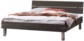 Hasena Industrial-Loft Duno Massivholzbett 140x200 Akazie Vintage grey, lackiert 25