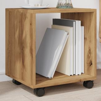 vidaXL Rollschrank Artisan-Eiche 37x33x42,5 cm Holzwerkstoff 853136