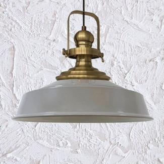 Bamyum Pendelleuchte Bamyum Pendelleuchte I Aslet l Ø41 cm E27 Metall Vintage Lampe, ohne Leuchtmittel