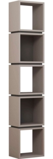 Decortie Bücherregal Multi, Modernes Bücherregal Display Unit, 32 x 22 x 167 cm
