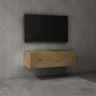 doporro TV-Board TV-Schrank Low-Board modern Fernsehtisch Wandmontage H:30cm F02< 2000