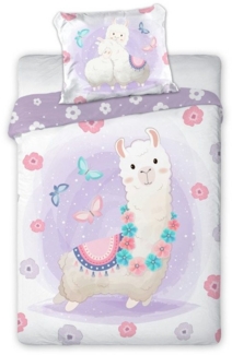 Lama Bettwäsche Babybettwäsche LAMA013 100x135 cm + 40x60 cm