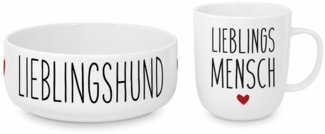 PPD Tasse Lieblingshund Dog Set 2-tlg, New Bone China