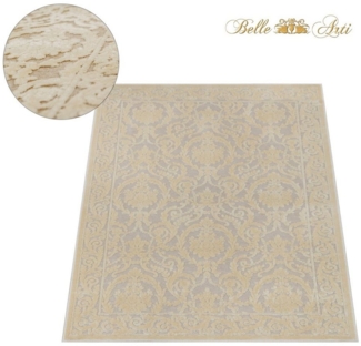 Belle Arti Teppich Luxus Teppich Wohnzimmer Läufer Flur Farashe 3D-Effekt kurzflor, Seidenglanz, Antirusch, Antiallergisch, 3D Optik