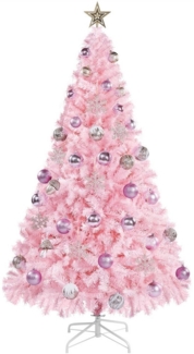Yaheetech Künstlicher Weihnachtsbaum, 60-228 cm(H) Christbaum PVC Tannenbaum