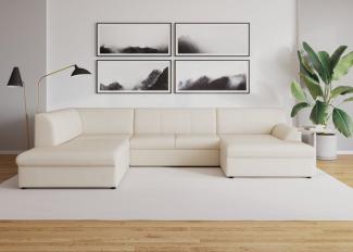 DOMO collection Wohnlandschaft Topper U-Form, wahlweise mit Bettfunktion