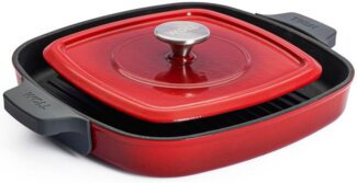 WOLL Grillpfanne Iron, Chili Red, 28x28 cm