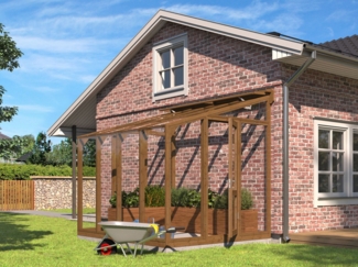 Lähe Premium Gewächshaus Greenline Nr. LT-1 Natur