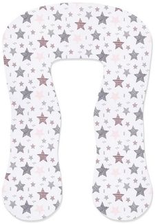 Amilian Stillkissenbezug 330 cm - Kissenbezug für XXL Stillkissen, Seitenschläferkissen, Ersatzbezug für Schwangerschaftskissen - 100 % Baumwolle