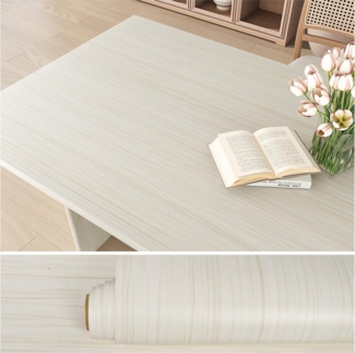 Coonoor Möbelfolie Selbstklebende Möbelfolie Wasserdichte Schutzfolie, für Möbel, Selbstklebende Tapete Schrank Fensterbank Modern