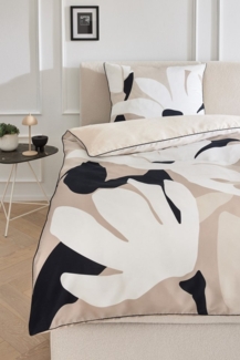 Musterring Wendebettwäsche Harmony, Satin, 2 teilig, aus reiner Baumwolle