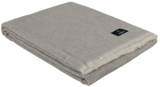Wohndecke Eskimo Wohndecke Venezia perla melange 100% Merinowolle 130x180, Eskimo, Hergestellt in der Schweiz