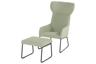 Hartman Chris Loungesessel und Loungehocker Aluminium 23088720