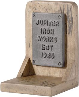 Wandregal Mango 16 x 16 x 20 whitewash lackiert RAILWAY #388