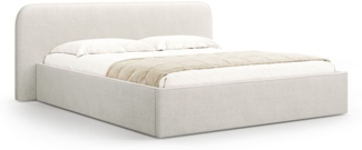 Micadoni Bett Elizabeth Boucle Grau Beige Melange 200x200