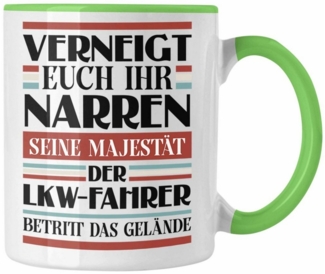 Trendation Tasse Trendation - LKW Fahrer Geschenk Tasse Geschenke Zubehör Lustig Mann L