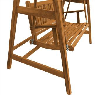 Hollywoodschaukel Molise Teak Massivholz
