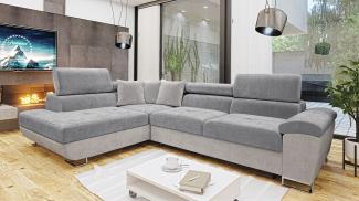 Ecksofa Cotere Premium, Seite: Links, Farbe: Rinaldi 15 + Rinaldi 13 + Rinaldi 15