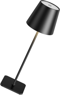 Vivitar LED Tischleuchte mit 3 Farbtemperaturen -Wiederaufladbar,Touch-Dimmer,IP54 Wasserdicht, LED fest integriert, Aufladbar per USB-C, Kaltweiß, Neutralweiß, Warmweiß, 5700K weißes Licht, 4000K natürliches Licht, 2700K warmes Licht, 38 cm, 0,75kg, M...