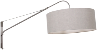 Steinhauer Wandleuchte Gramineus 9329ST Stahl