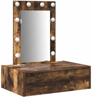 vidaXL Schminktisch mit Schubladen Braun 60 x 40 x 70 cm Holzwerkstoff 865221