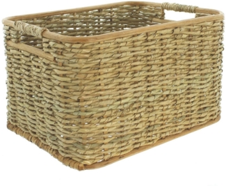 Füllkorb Schilfstroh mittel Aufbewahrungskorb Schale Obstkorb Tischdeko Korb