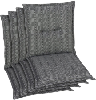 GO-DE Sitzauflage, (Spar-Set, 4 St), Maße ca.: 50 x 100 x 7 cm