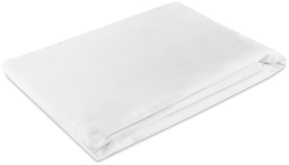 Trikotbezug 100% BW 160g/m² weiß 210x90x6 cm