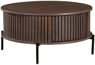 BENEDO MÖBEL Couchtisch MADLEN - aus massivem Mangoholz, mit Stauraum, Aus hochwertigem Mangoholz, Maß: 80x80x40 cm, Farb- und Formauswahl