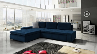 Ecksofa Orkan (Farbe: Kronos 09 + Senegal 818)