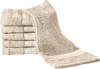 REDBEST Seiftuch Seiftuch "Chicago" 6er-Pack, Frottier, Walk-Frottier Uni