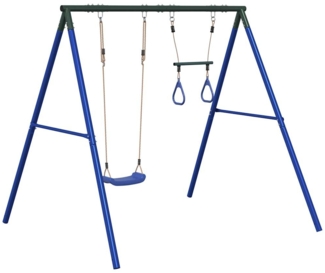 vidaXL Schaukel-Set mit Schaukelsitz und Trapez 3283580