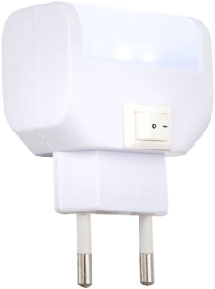Nachtlicht Steckdosenlampe LED Orientierungslicht Wandlampe Schalter 31908