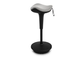 Intimate WM Heart Drehhocker Ergonomischer Hocker, Höhenverstellbar Bürohocker, Atmungsaktiv Sitz- und Stehhocker für Zuhause und im Büro