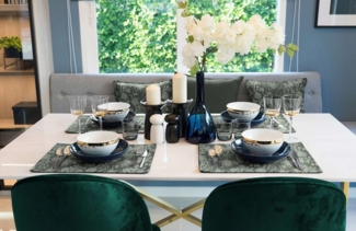 Adam Dekokissen Flower Cuveé, mit Blumenmuster, Wendekissenhülle ohne Füllung, 1 Stück