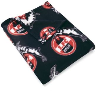 1. FC Köln Fleecedecke Logos