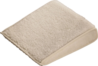 Erwin Müller Stuhlkissen Keilkissen, Schurwolle Uni